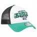 Toddler Philadelphia Eagles New Era White/Kelly Green Throwback Streak 9FORTY A-Frame Adjustable Hat