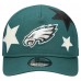 Toddler Philadelphia Eagles New Era Midnight Green Stardom 9FORTY A-Frame Adjustable Hat