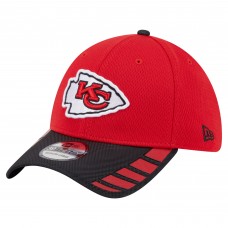 Бейсболка Kansas City Chiefs New Era Red Visor Hit 39THIRTY
