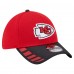 Бейсболка Kansas City Chiefs New Era Red Visor Hit 39THIRTY