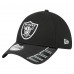 Бейсболка Las Vegas Raiders New Era Black Visor Hit 39THIRTY Бейсболка Las Vegas Raiders New Era Black Visor Hit 39THIRTY
