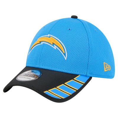 Бейсболка Los Angeles Chargers New Era Powder Blue Visor Hit 39THIRTY