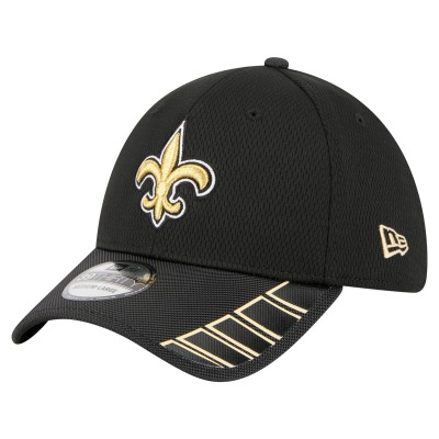 Бейсболка New Orleans Saints New Era Black Visor Hit 39THIRTY