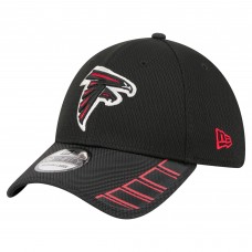 Бейсболка Atlanta Falcons New Era Black Visor Hit 39THIRTY