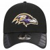 Бейсболка Baltimore Ravens New Era Black Visor Hit 39THIRTY