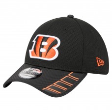 Бейсболка Cincinnati Bengals New Era Black Visor Hit 39THIRTY