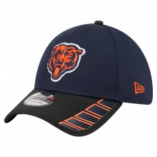 Бейсболка Chicago Bears New Era Navy Visor Hit 39THIRTY