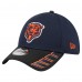 Бейсболка Chicago Bears New Era Navy Visor Hit 39THIRTY
