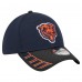 Бейсболка Chicago Bears New Era Navy Visor Hit 39THIRTY