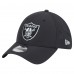 Бейсболка Las Vegas Raiders New Era Black Night 39THIRTY