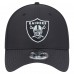 Бейсболка Las Vegas Raiders New Era Black Night 39THIRTY