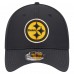 Бейсболка Pittsburgh Steelers New Era Black Night 39THIRTY