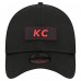 Бейсболка Kansas City Chiefs New Era Black Scoreboard 39THIRTY