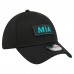 Бейсболка Miami Dolphins New Era Black Scoreboard 39THIRTY