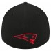 Бейсболка New England Patriots New Era Black Scoreboard 39THIRTY