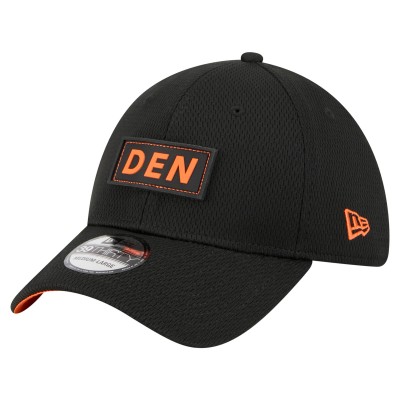Бейсболка Denver Broncos New Era Black Scoreboard 39THIRTY