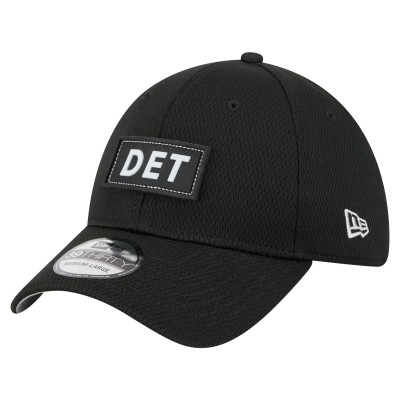 Бейсболка Detroit Lions New Era Black Scoreboard 39THIRTY