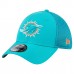 Бейсболка Miami Dolphins New Era Aqua Outline 39THIRTY