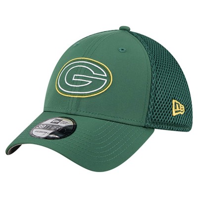 Бейсболка Green Bay Packers New Era Green Outline 39THIRTY