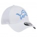 Бейсболка Detroit Lions New Era White Outline 39THIRTY