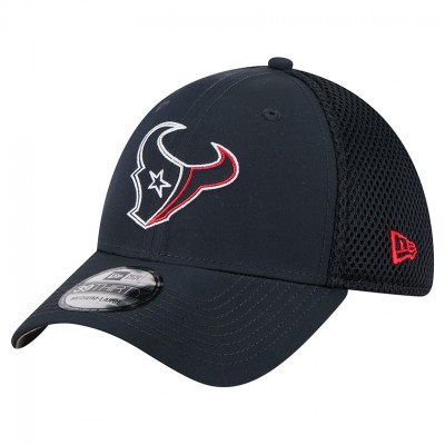 Бейсболка Houston Texans New Era Navy Outline 39THIRTY