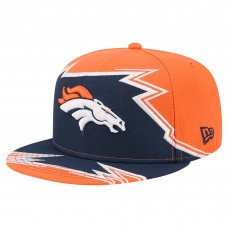 Бейсболка Denver Broncos New Era Orange/Navy Break 59FIFTY