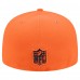 Бейсболка Denver Broncos New Era Orange/Navy Break 59FIFTY