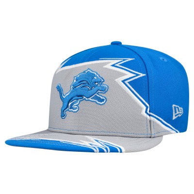 Бейсболка Detroit Lions New Era Blue/Gray Break 59FIFTY