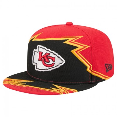 Бейсболка Kansas City Chiefs New Era Red/Black Break 59FIFTY