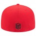 Бейсболка Kansas City Chiefs New Era Red/Black Break 59FIFTY