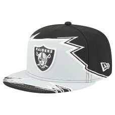 Бейсболка Las Vegas Raiders New Era Black/Gray Break 59FIFTY