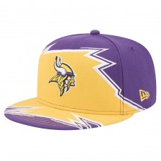 Бейсболка Minnesota Vikings New Era Purple/Gold Break 59FIFTY