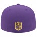Бейсболка Minnesota Vikings New Era Purple/Gold Break 59FIFTY