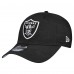Бейсболка Las Vegas Raiders New Era Black Tonal Camo 39THIRTY Stretch Fit