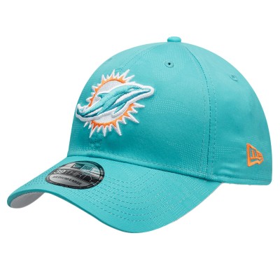 Бейсболка Miami Dolphins New Era Aqua Tonal Camo 39THIRTY Stretch Fit