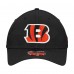 Бейсболка Cincinnati Bengals New Era Black Tonal Camo 39THIRTY Stretch Fit