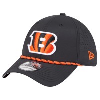 Бейсболка Cincinnati Bengals New Era Black Perforated 39THIRTY