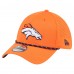 Бейсболка Denver Broncos New Era Orange Perforated 39THIRTY Бейсболка Denver Broncos New Era Orange Perforated 39THIRTY