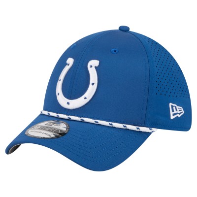 Бейсболка Indianapolis Colts New Era Royal Perforated 39THIRTY