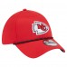 Бейсболка Kansas City Chiefs New Era Red Perforated 39THIRTY