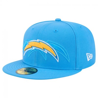 Бейсболка Los Angeles Chargers New Era Powder Blue Tri-Hit 59FIFTY