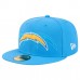 Бейсболка Los Angeles Chargers New Era Powder Blue Tri-Hit 59FIFTY