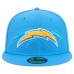 Бейсболка Los Angeles Chargers New Era Powder Blue Tri-Hit 59FIFTY