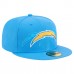 Бейсболка Los Angeles Chargers New Era Powder Blue Tri-Hit 59FIFTY