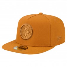 Бейсболка Pittsburgh Steelers New Era Brown Color Pack A-Frame 59FIFTY