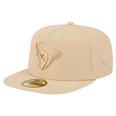 Бейсболка Houston Texans New Era Light Beige Color Pack A-Frame 59FIFTY