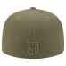 Бейсболка Kansas City Chiefs New Era Olive Color Pack A-Frame 59FIFTY