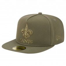 Бейсболка New Orleans Saints New Era Olive Color Pack A-Frame 59FIFTY Бейсболка New Orleans Saints New Era Olive Color Pack A-Frame 59FIFTY