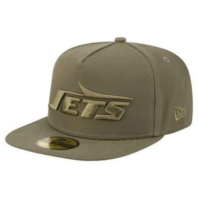 Бейсболка New York Jets New Era Olive Color Pack A-Frame 59FIFTY