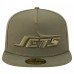 Бейсболка New York Jets New Era Olive Color Pack A-Frame 59FIFTY